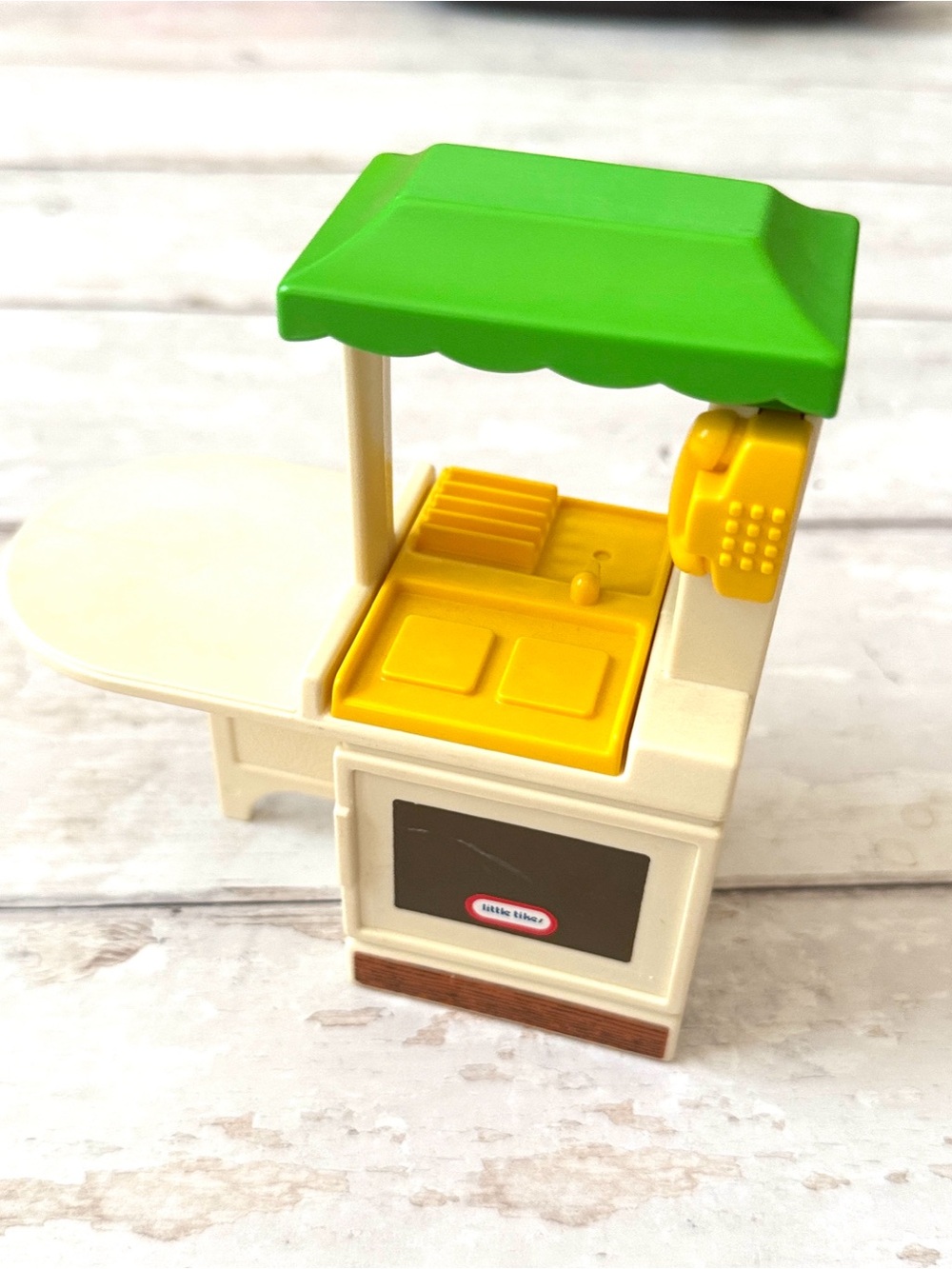 Little Tikes Mini Kitchen Dollhouse Size Vintage 90s Toys Kids